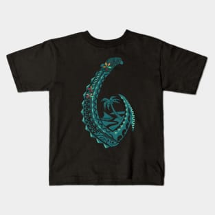 Samoan Village Tribal Hook Kids T-Shirt